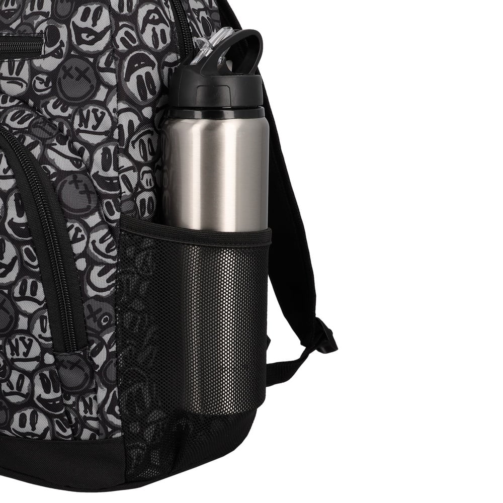 MOCHILA MULTIPACK 6XT BLACK GRAFFITI PRINT - 3