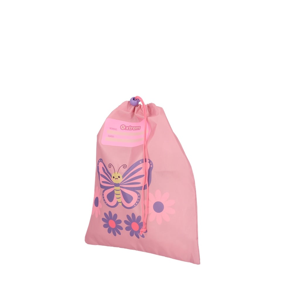 MOCHILA MINIPACK XTREM 6XT PINK BUTTERFLY - 6