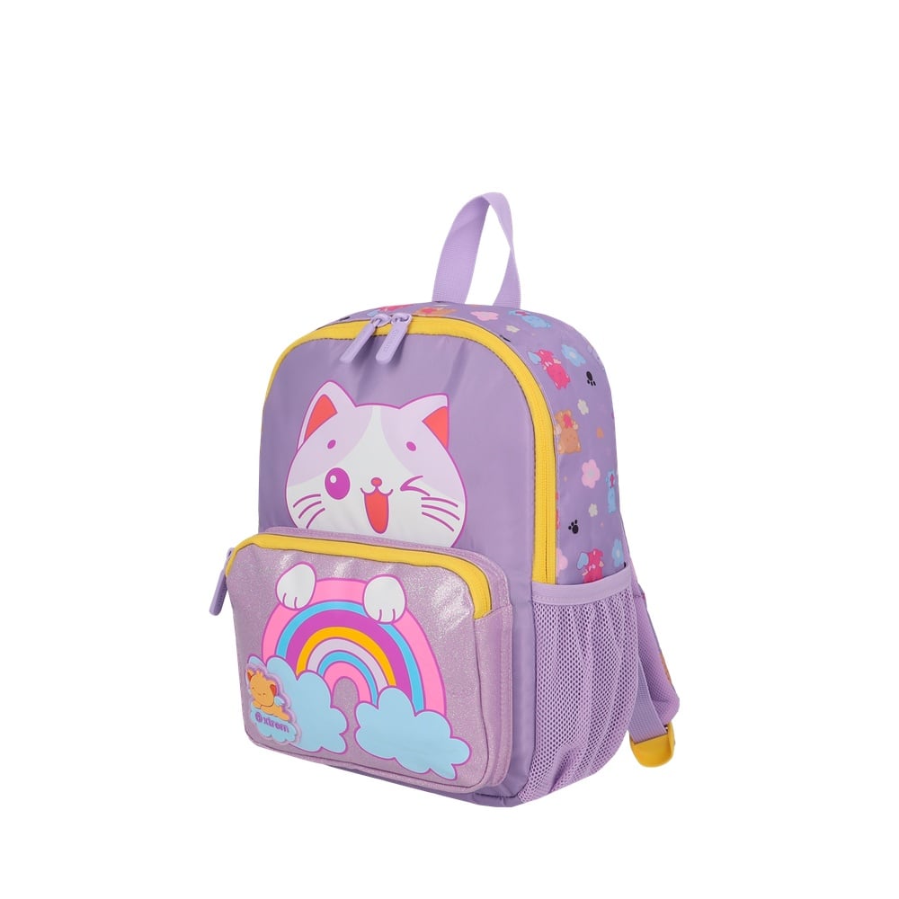 MOCHILA PLAY-TIME 6XT LILAC RAINBOW CAT - 2