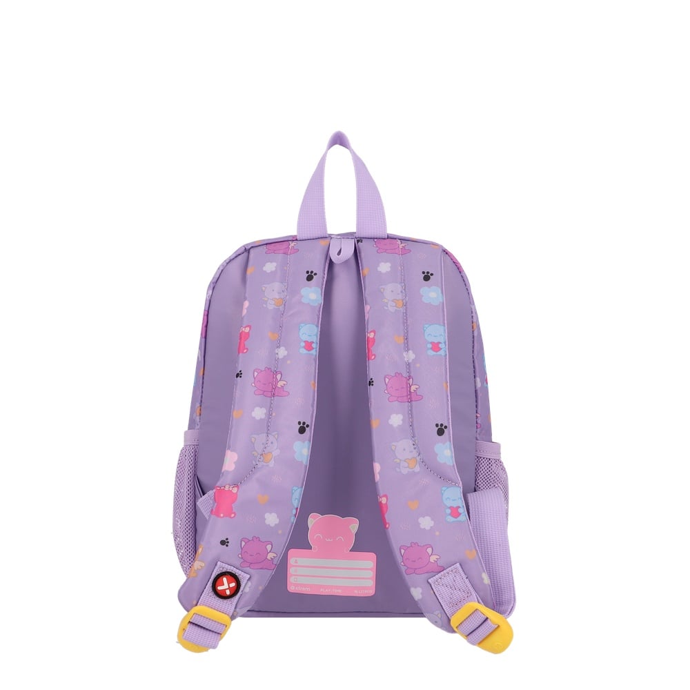 MOCHILA PLAY-TIME 6XT LILAC RAINBOW CAT - 3
