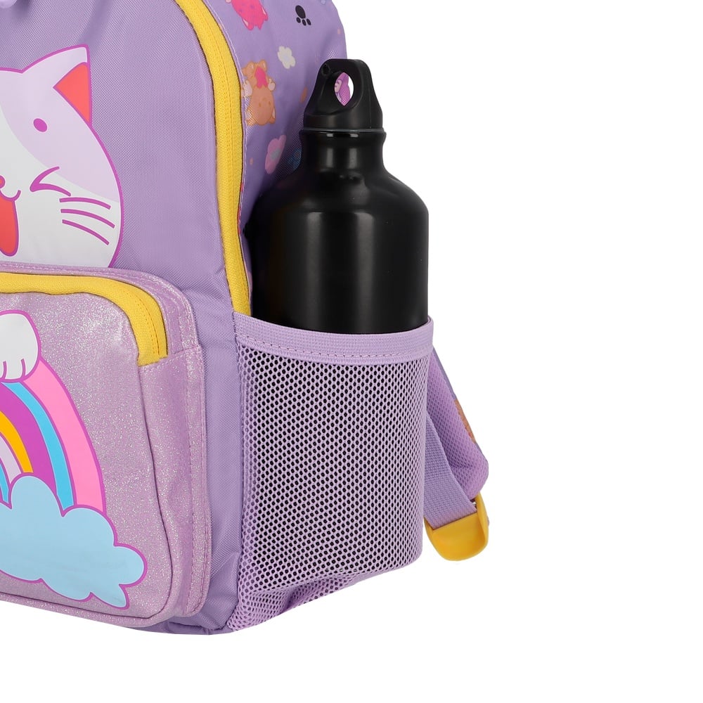 MOCHILA PLAY-TIME 6XT LILAC RAINBOW CAT - 6