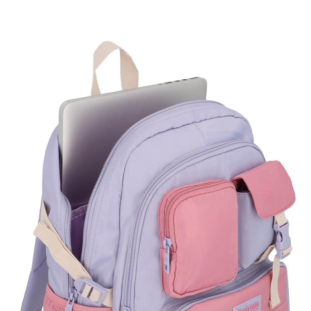 MOCHILA PORTALAPTOP KIRA 6XT 15' LILAC - 7