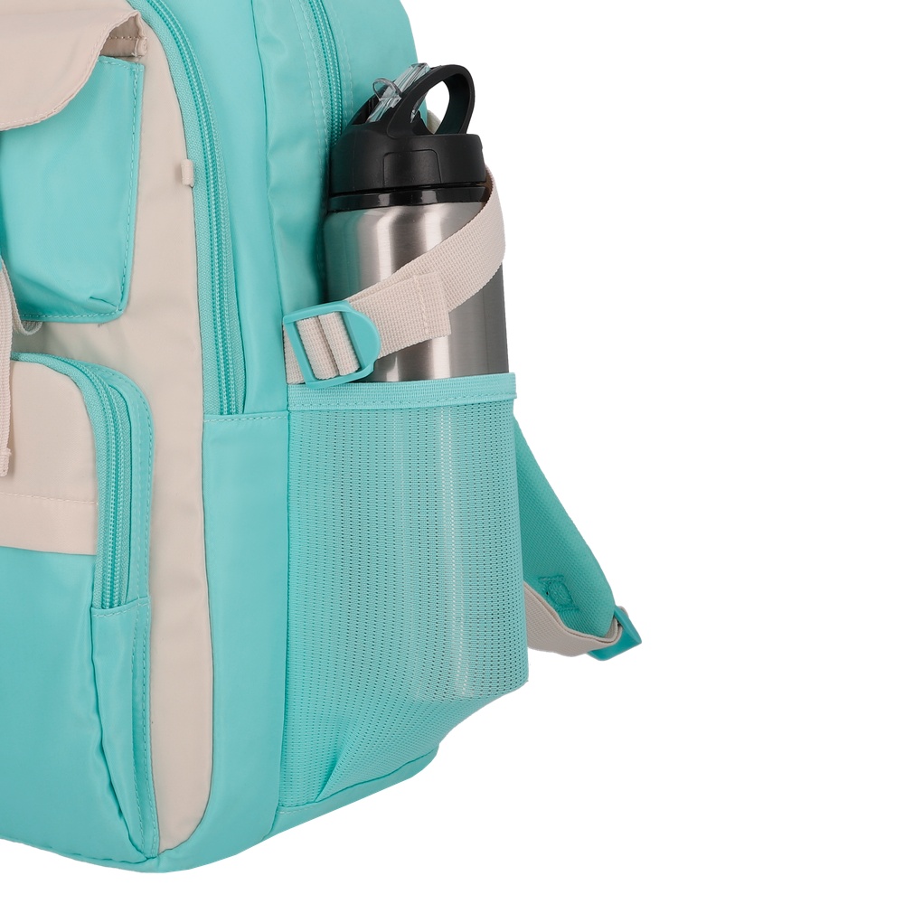 MOCHILA PORTALAPTOP KIRA 6XT 15' FIZZY MINT - 6