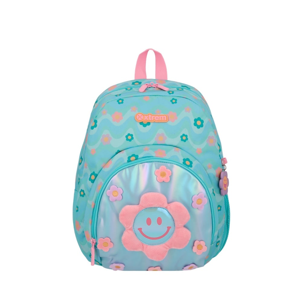 MOCHILA POWER 6XT AQUA FLOWERS - 1