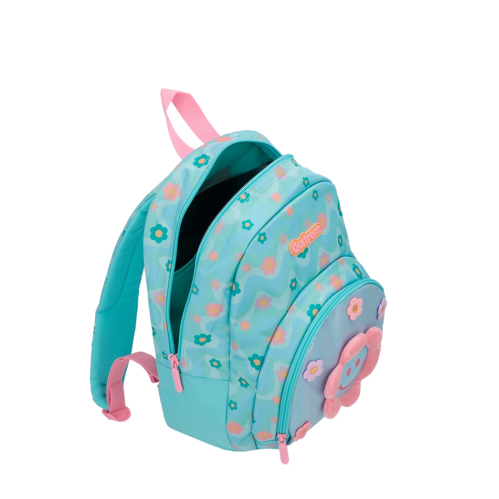 MOCHILA POWER 6XT AQUA FLOWERS - 5