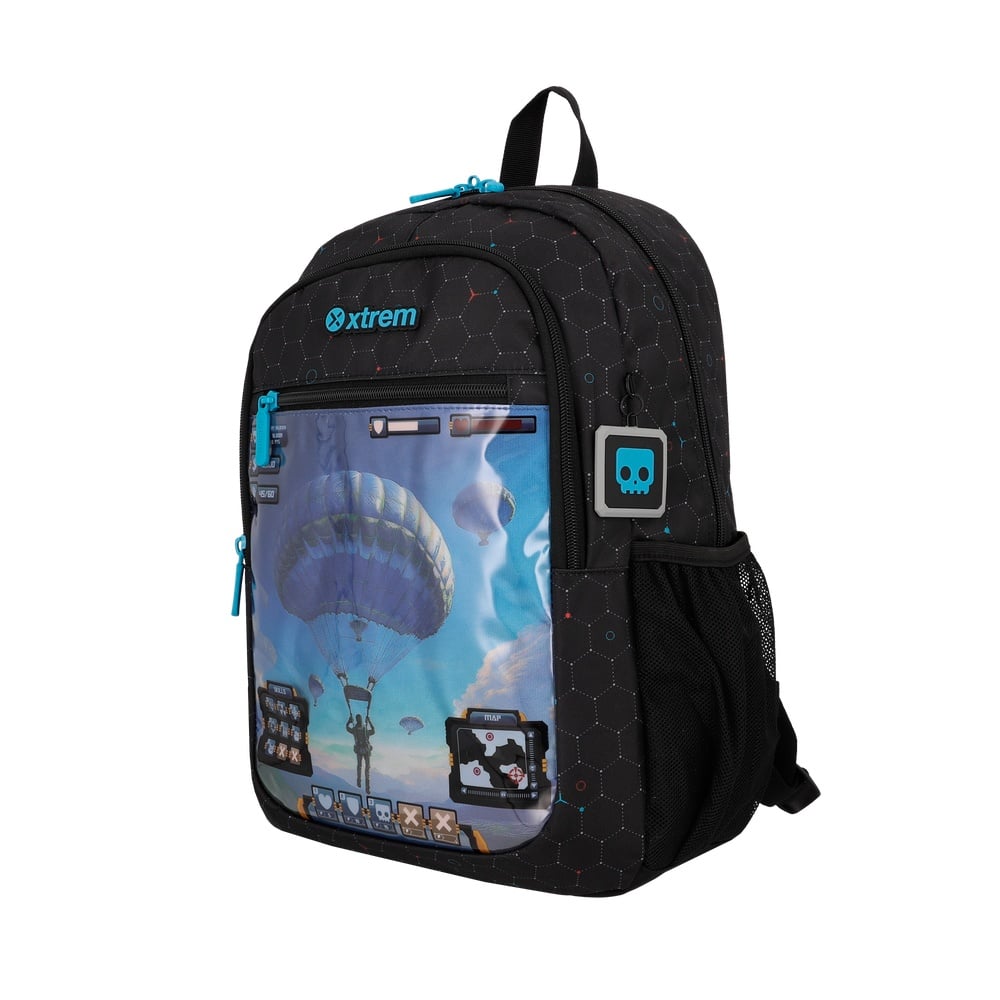 MOCHILA LOGAN 6XT BLACK VIDEOGAME - 2