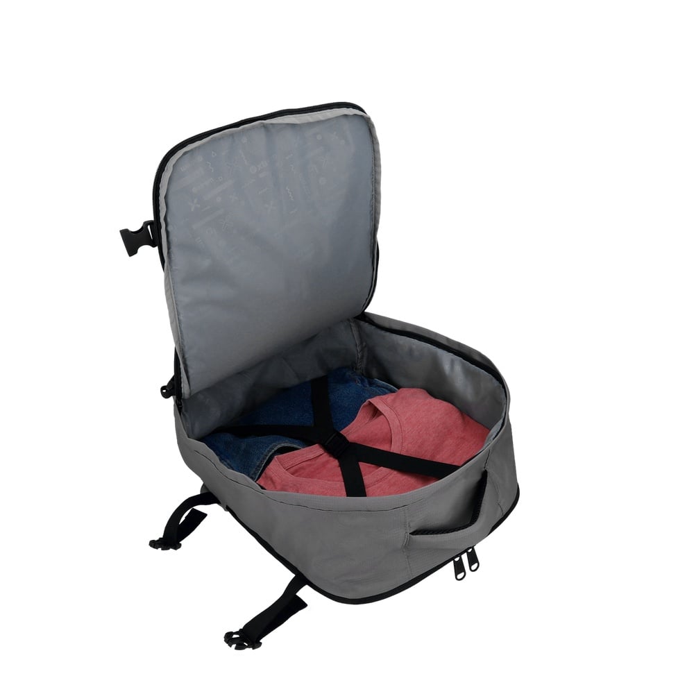 MOCHILA VIAJERA LITEMOVE 5XT 16' FLINT GREY - 2