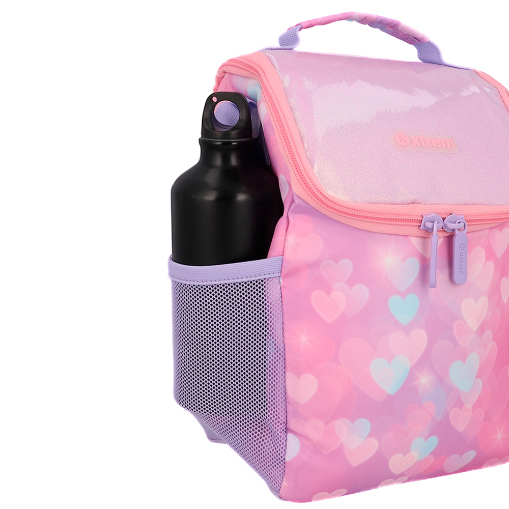 LONCHERA TÉRMICA FROSTER 6XT PINK HEARTS - 7