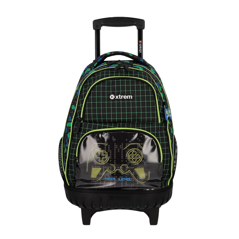 MOCHILA CON RUEDAS CROSS 6XT BLACK GAMER - 1