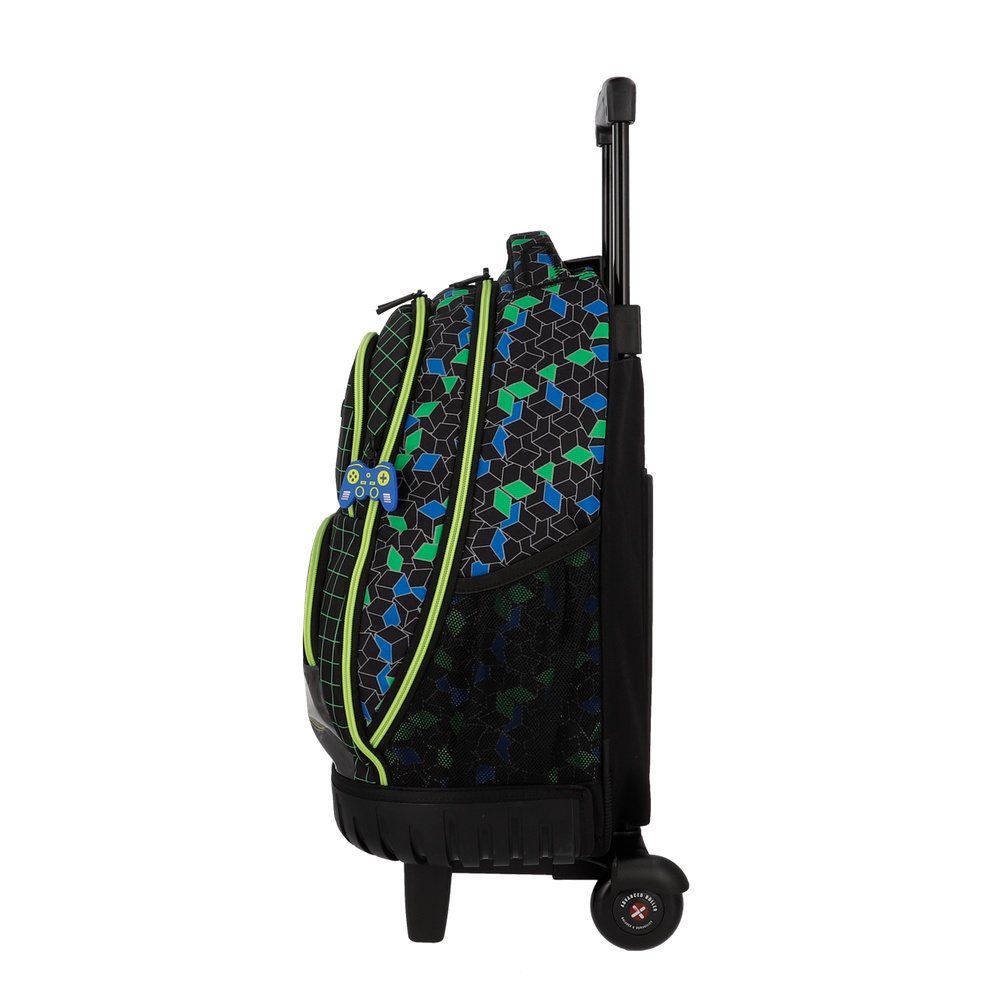 MOCHILA CON RUEDAS CROSS 6XT BLACK GAMER - 5