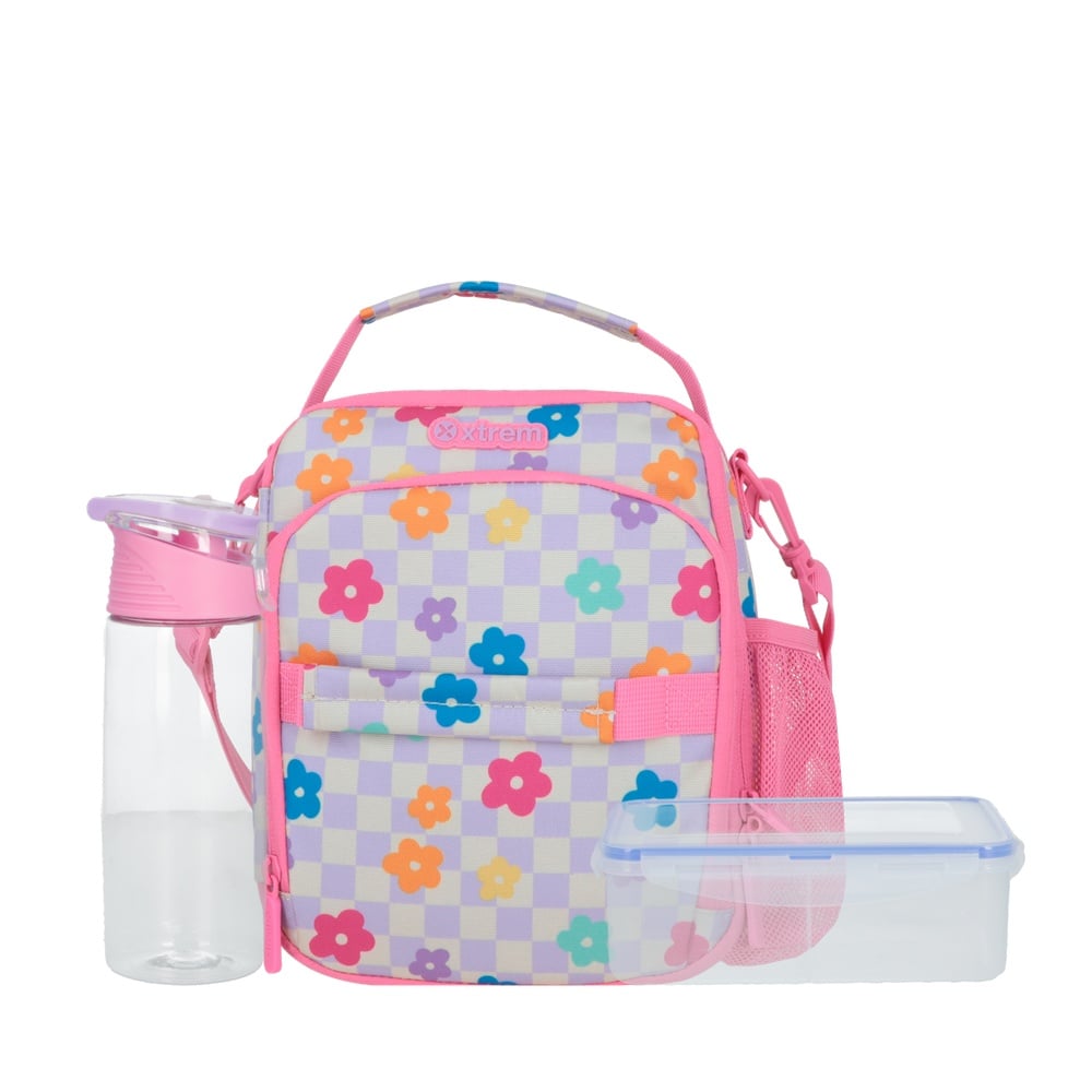 LONCHERA TÉRMICA LUNCH-PACK 6XT PINK FLOWER - 1