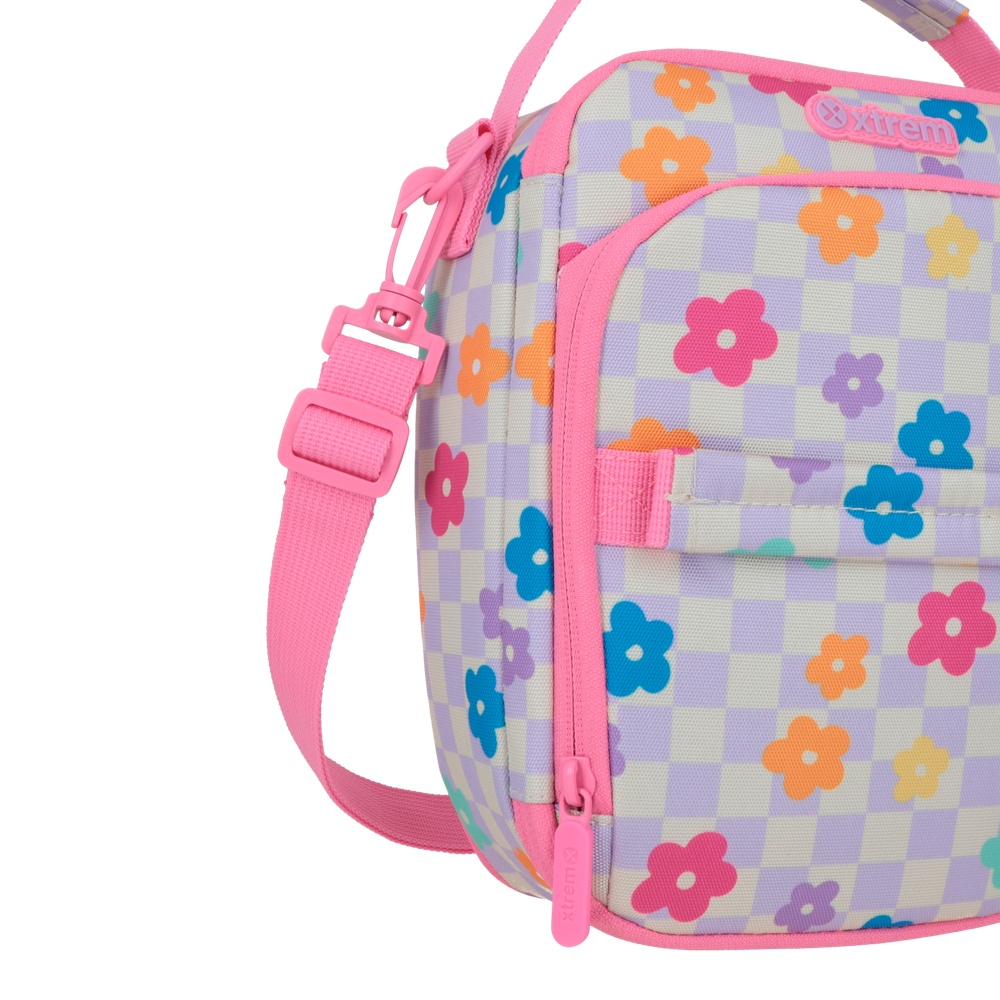 LONCHERA TÉRMICA LUNCH-PACK 6XT PINK FLOWER - 6