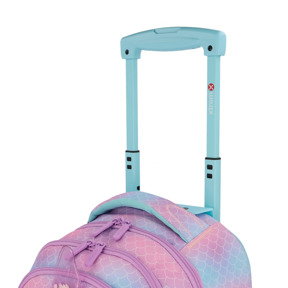 MOCHILA CON RUEDAS CROSS 6XT LILAC MERMAID - 9