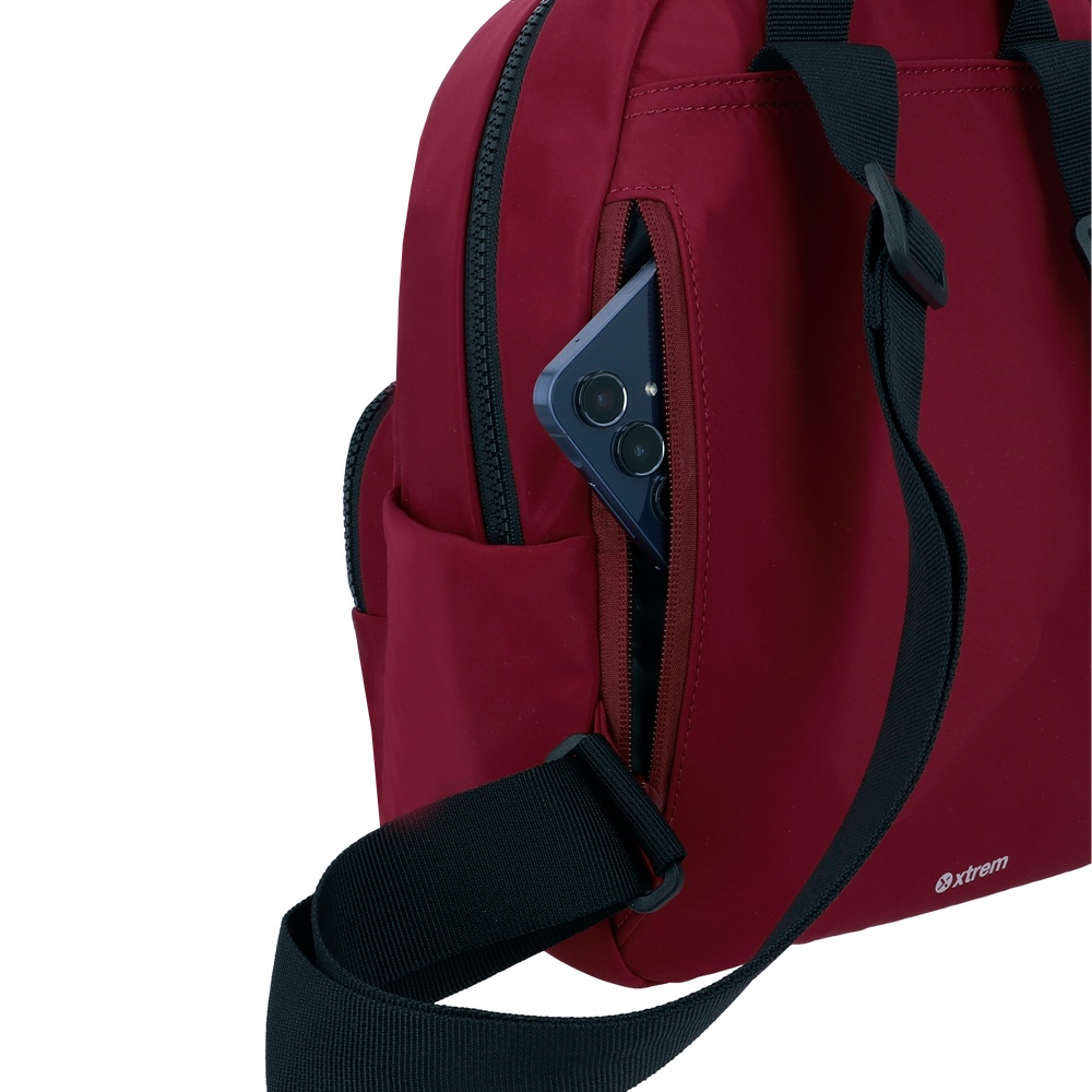 MOCHILA ZOE 3XT CABERNET RED - 6