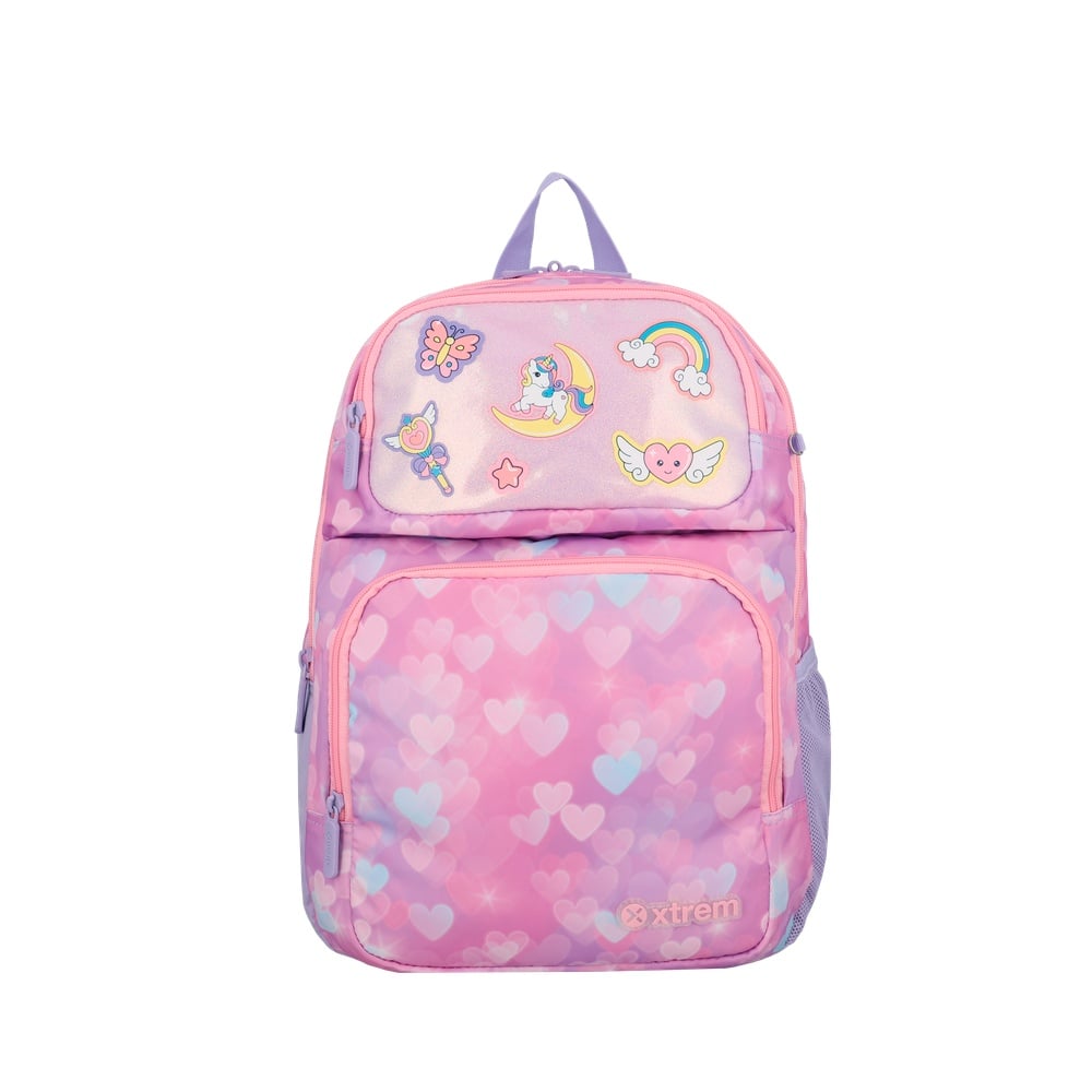 MOCHILA HOPPER 2.0 6XT PINK HEARTS - 1