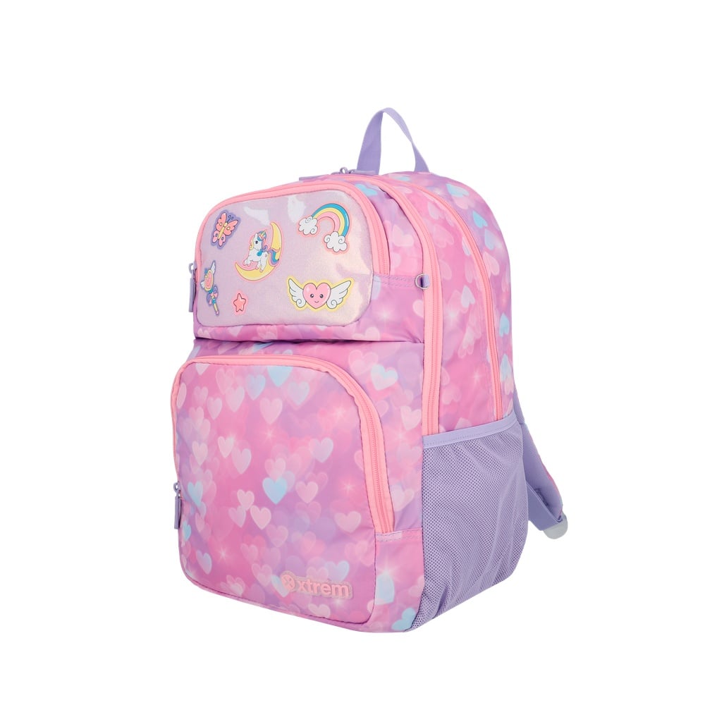 MOCHILA HOPPER 2.0 6XT PINK HEARTS - 2