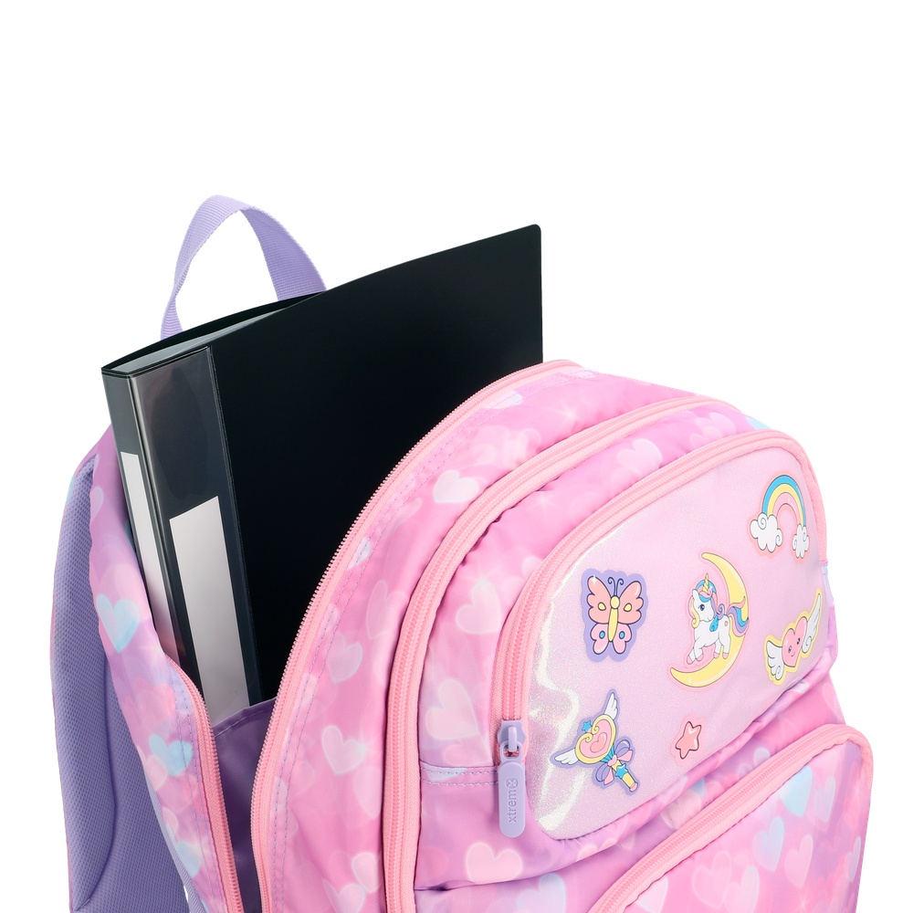 MOCHILA HOPPER 2.0 6XT PINK HEARTS - 7