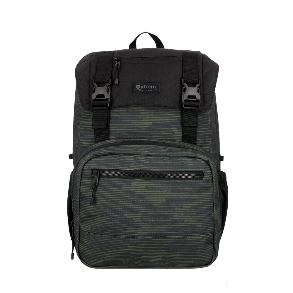 MOCHILA PORTALAPTOP KENT XTREM 6XT 16' OLIVE CAMO - 1