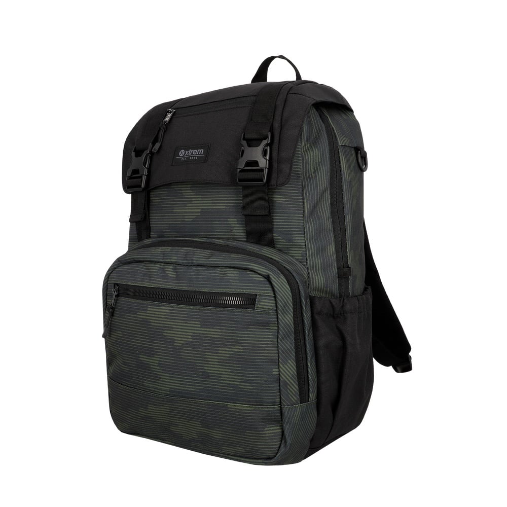 MOCHILA PORTALAPTOP KENT XTREM 6XT 16' OLIVE CAMO - 2