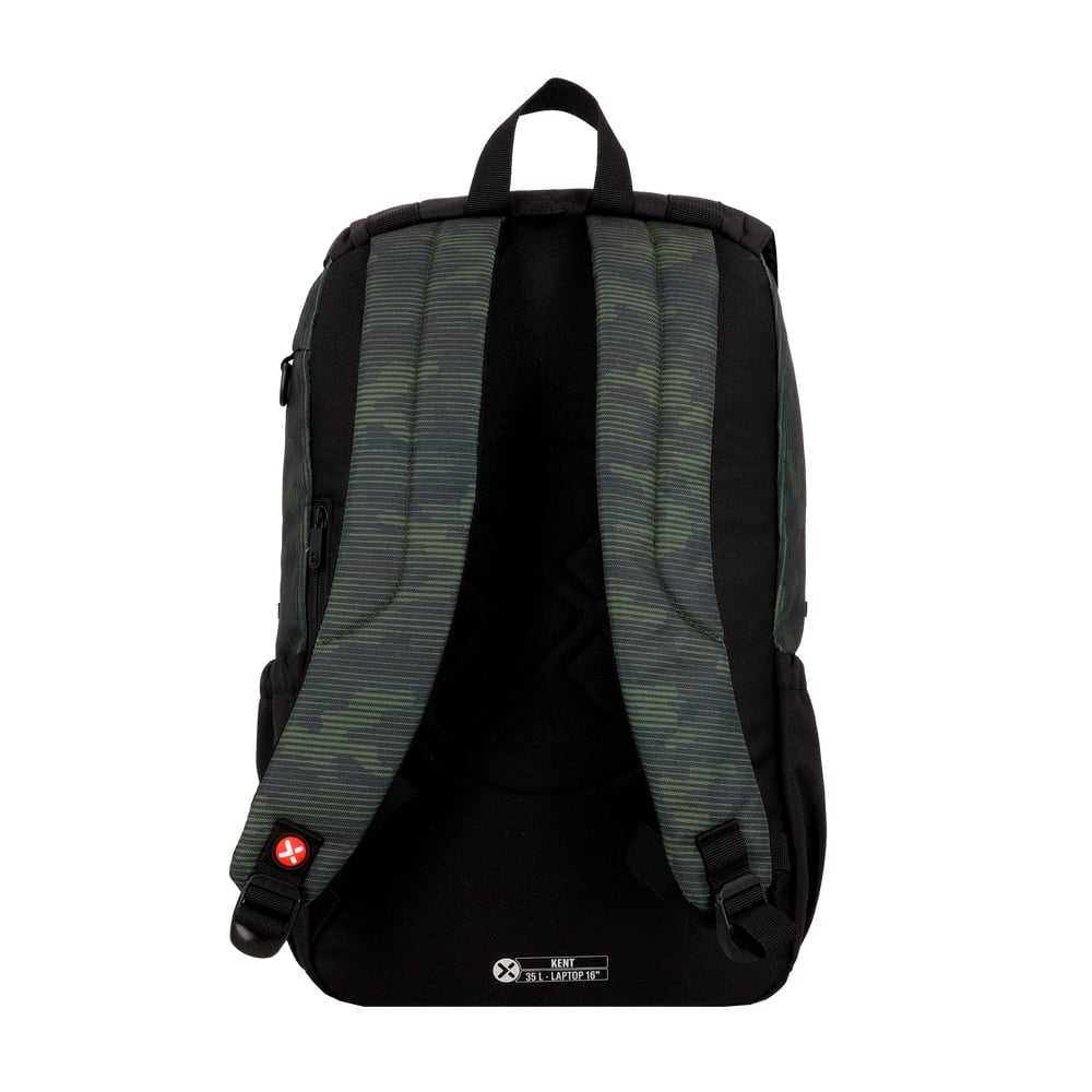 MOCHILA PORTALAPTOP KENT XTREM 6XT 16' OLIVE CAMO - 3