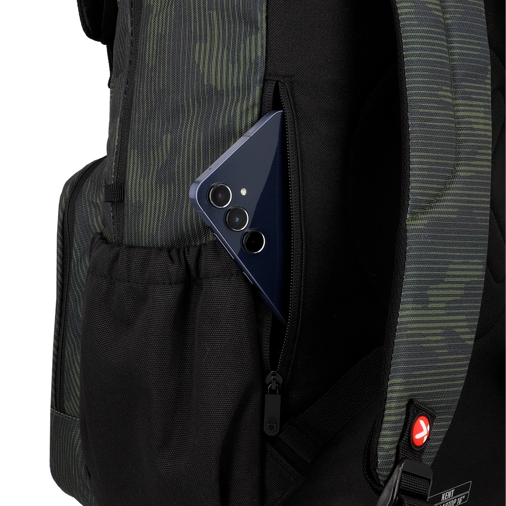 MOCHILA PORTALAPTOP KENT XTREM 6XT 16' OLIVE CAMO - 7