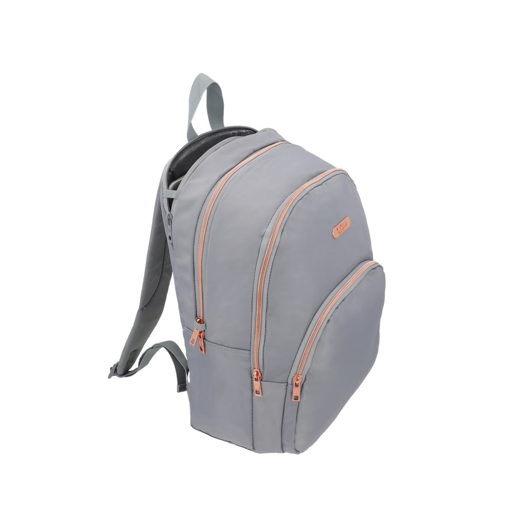 MOCHILA PORTALAPTOP KANSAS 6XT 15' MAGNETIC GREY - 4