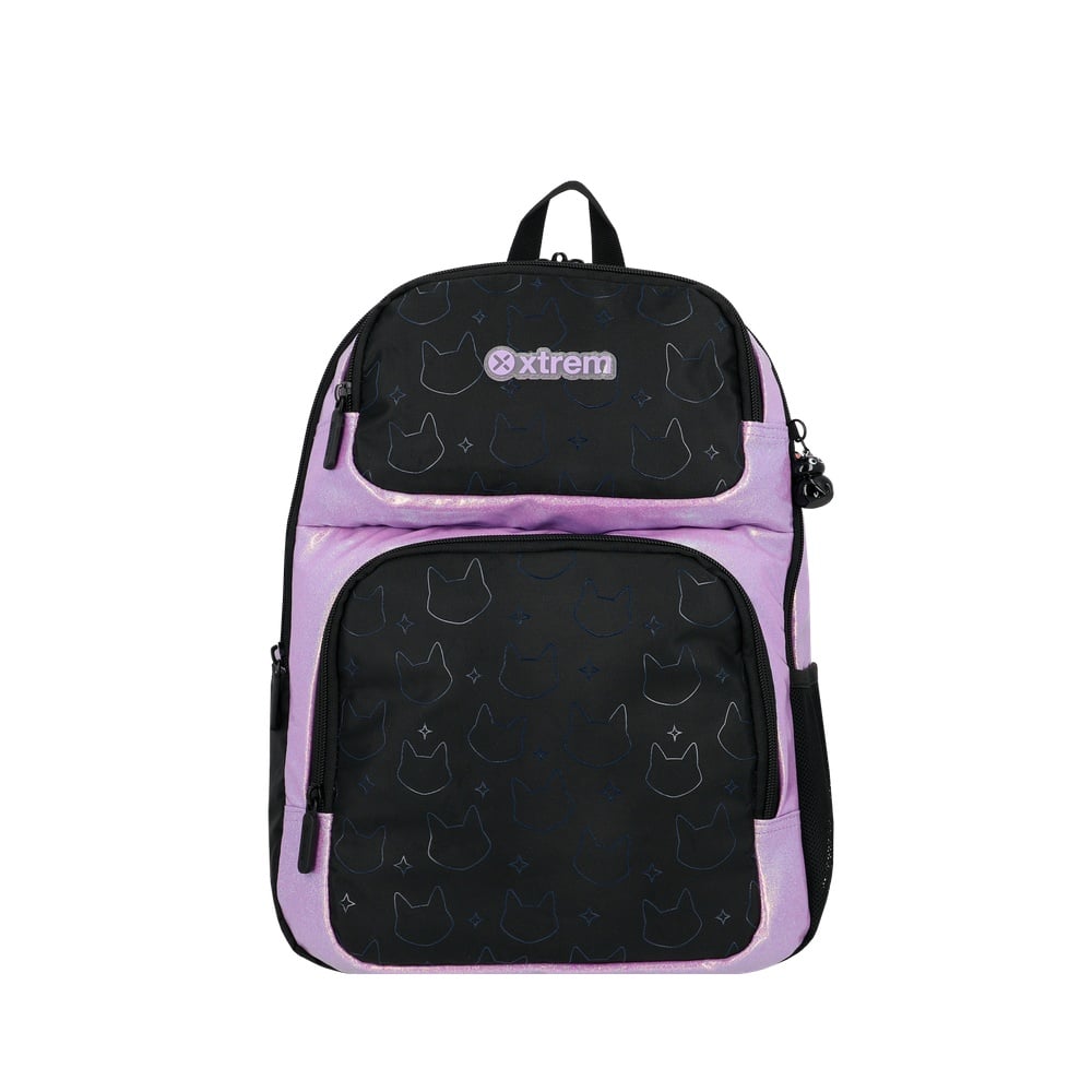 MOCHILA HOPPER 2.0 6XT BLACK/LILAC - 1
