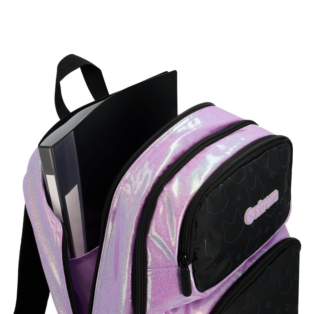 MOCHILA HOPPER 2.0 6XT BLACK/LILAC - 7