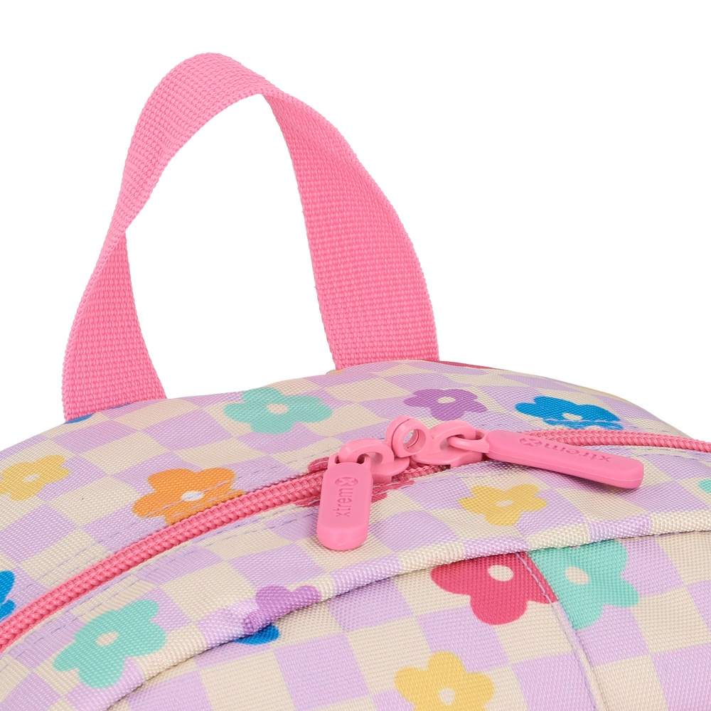 MOCHILA LOGAN 6XT PINK FLOWER - 8