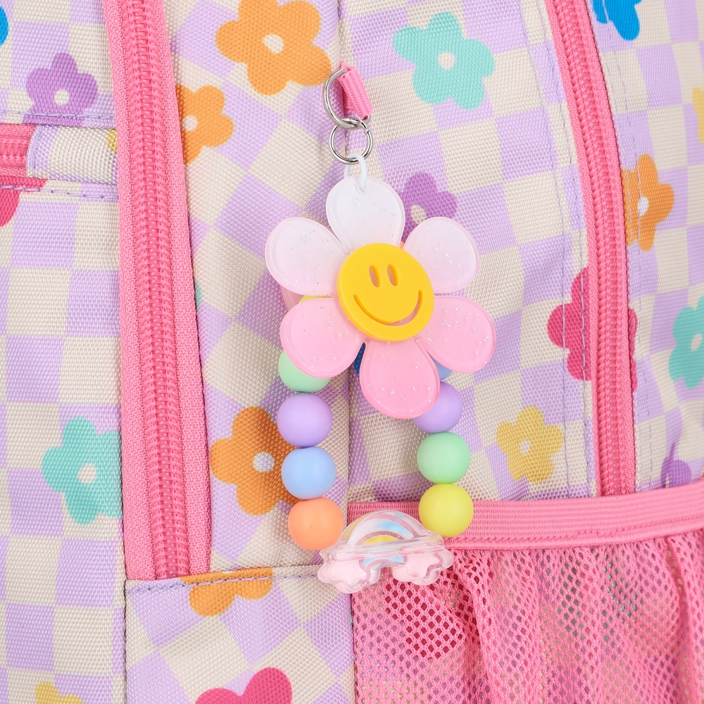 MOCHILA LOGAN 6XT PINK FLOWER - 9