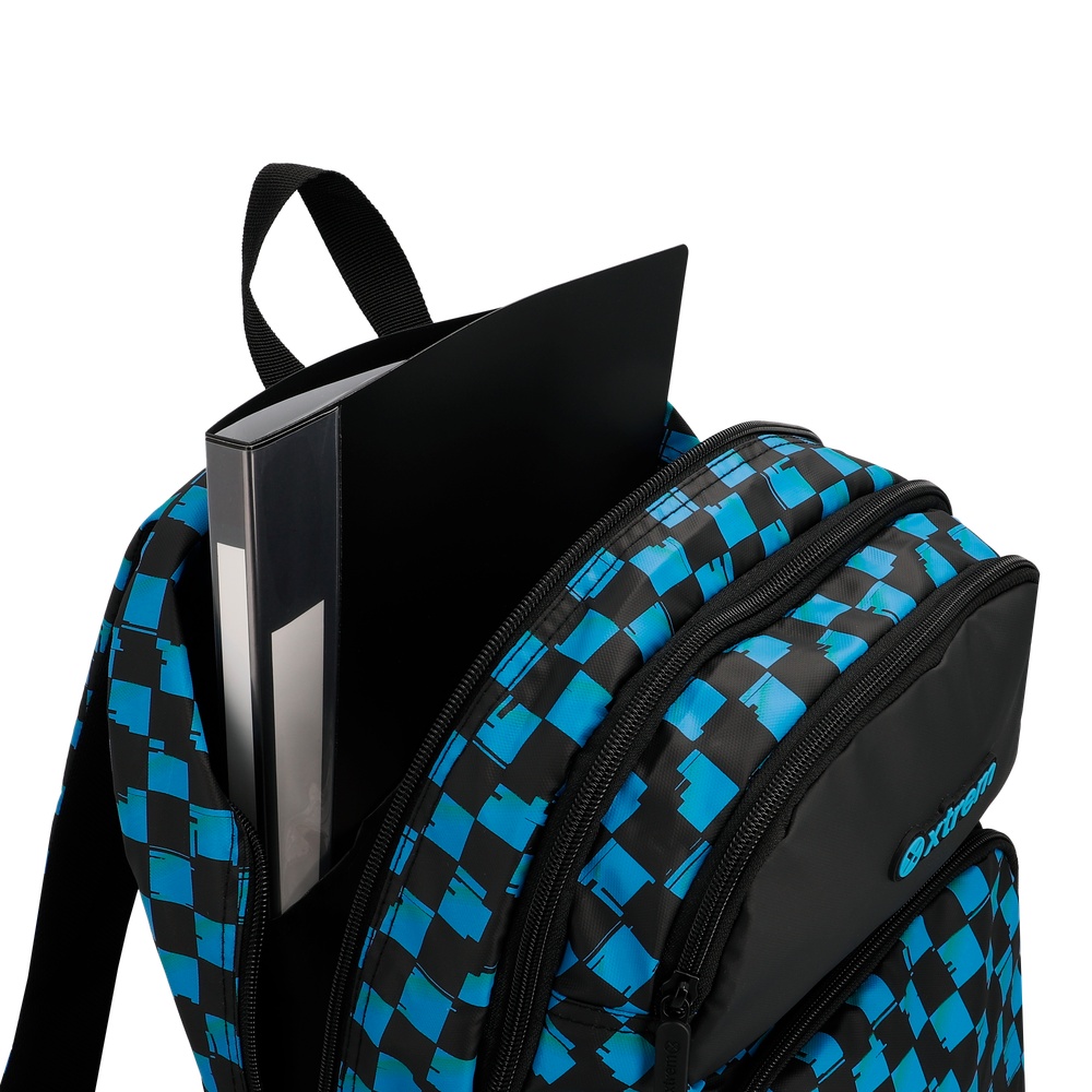 MOCHILA HOPPER 2.0 6XT BLUE CHECK - 7