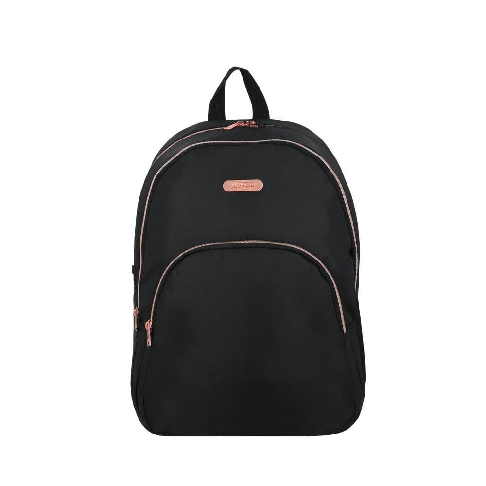 MOCHILA PORTALAPTOP KANSAS XTREM 6XT 15' BLACK/ROSE GOLD - 1