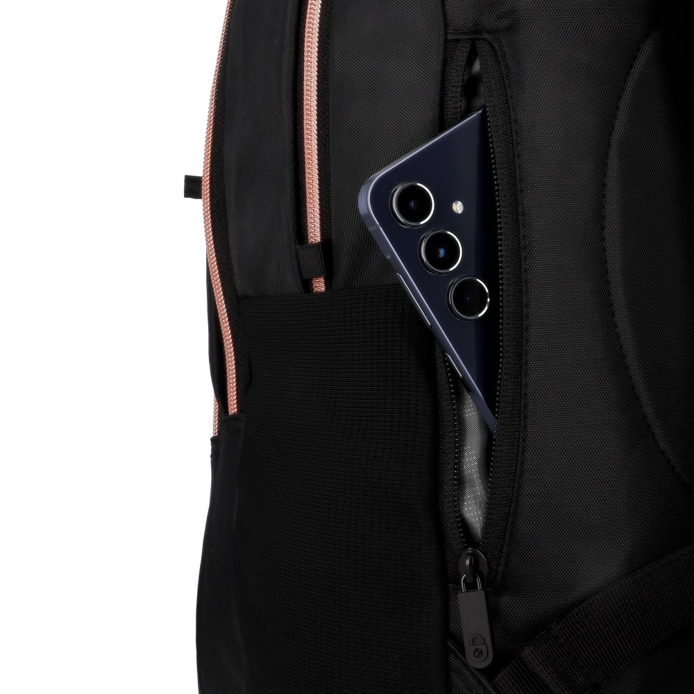 MOCHILA PORTALAPTOP KANSAS XTREM 6XT 15' BLACK/ROSE GOLD - 8