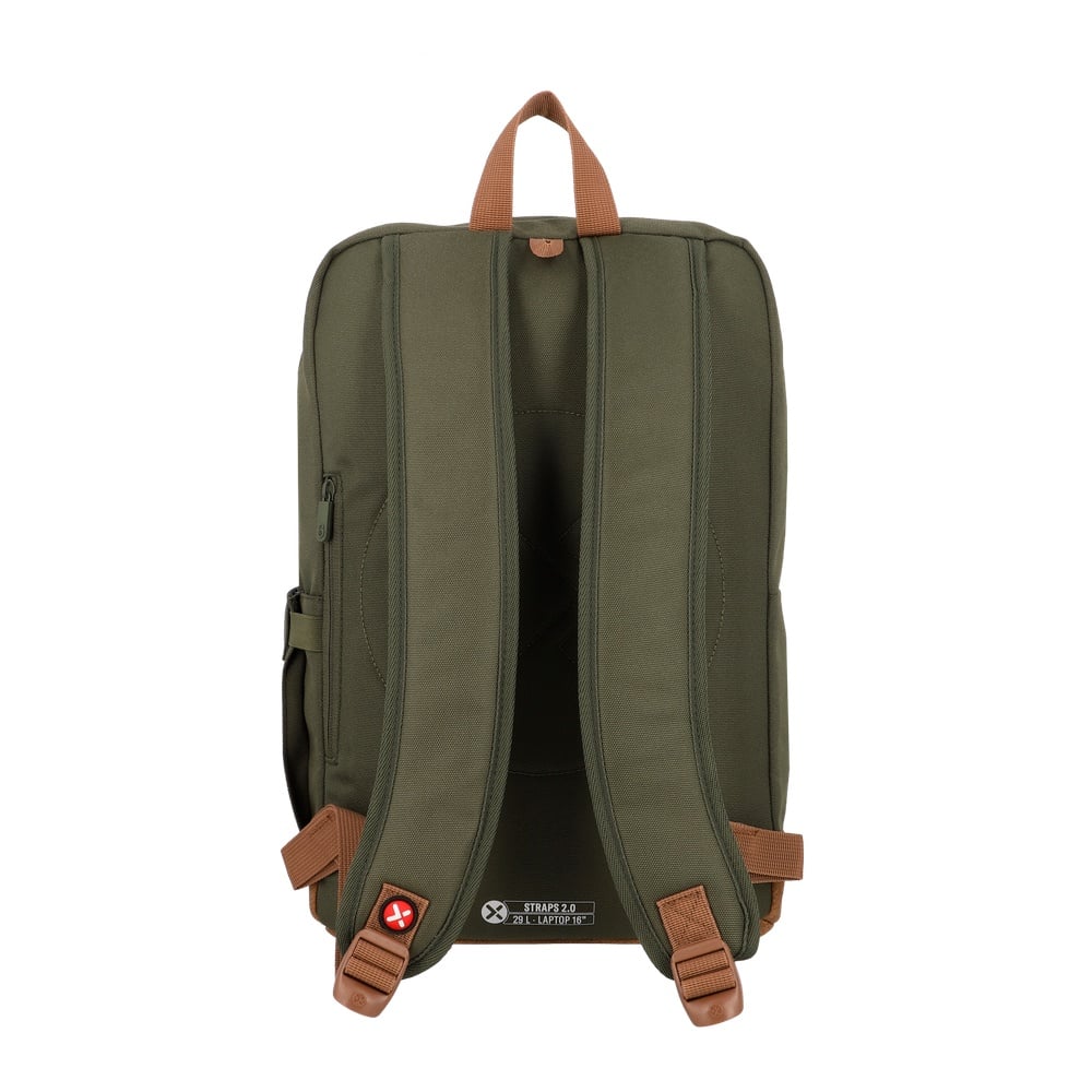 MOCHILA PORTALAPTOP STRAPS 2.0 6XT 16' DARK OLIVE - 3