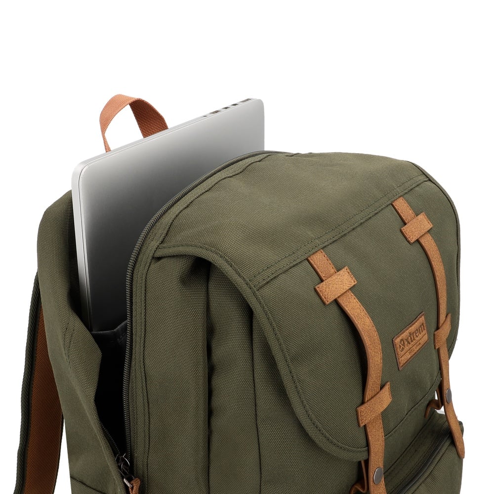 MOCHILA PORTALAPTOP STRAPS 2.0 6XT 16' DARK OLIVE - 7