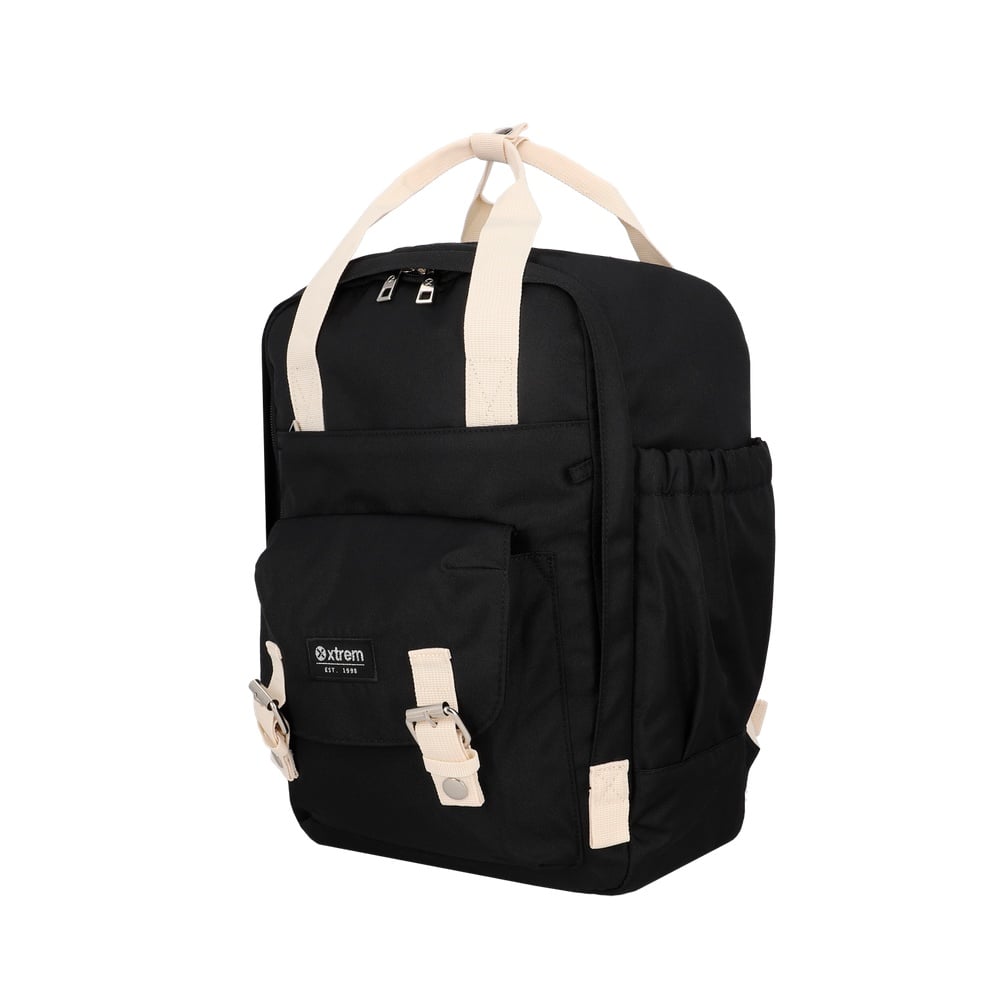 MOCHILA PORTALAPTOP MONROE 6XT 15' BLACK/BEIGE - 2