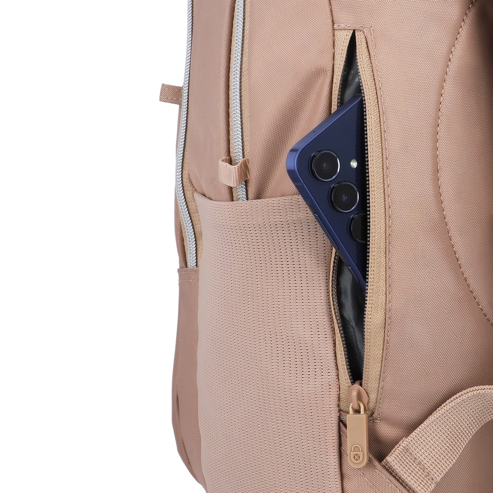 MOCHILA PORTALAPTOP KANSAS 6XT 15' SIMPLY TAUPE - 9