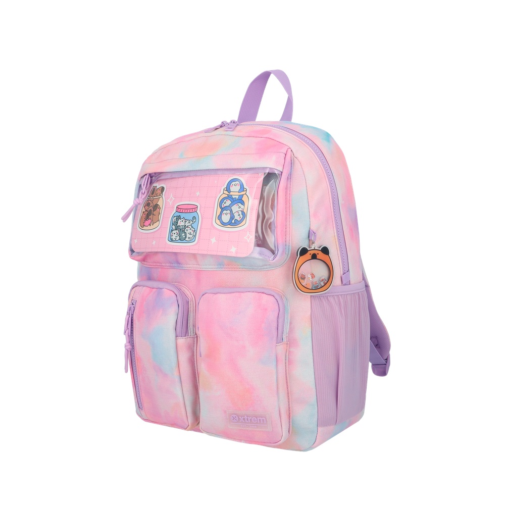 MOCHILA PORTALAPTOP QUEENS 6XT 15' GRADIENT PINK - 2
