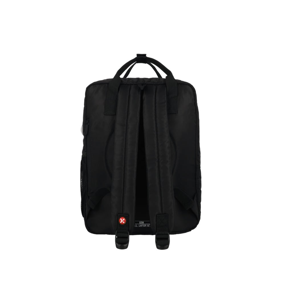 MOCHILA PORTALAPTOP LEIA XTREM 6XT 15' BLACK QUILT - 3