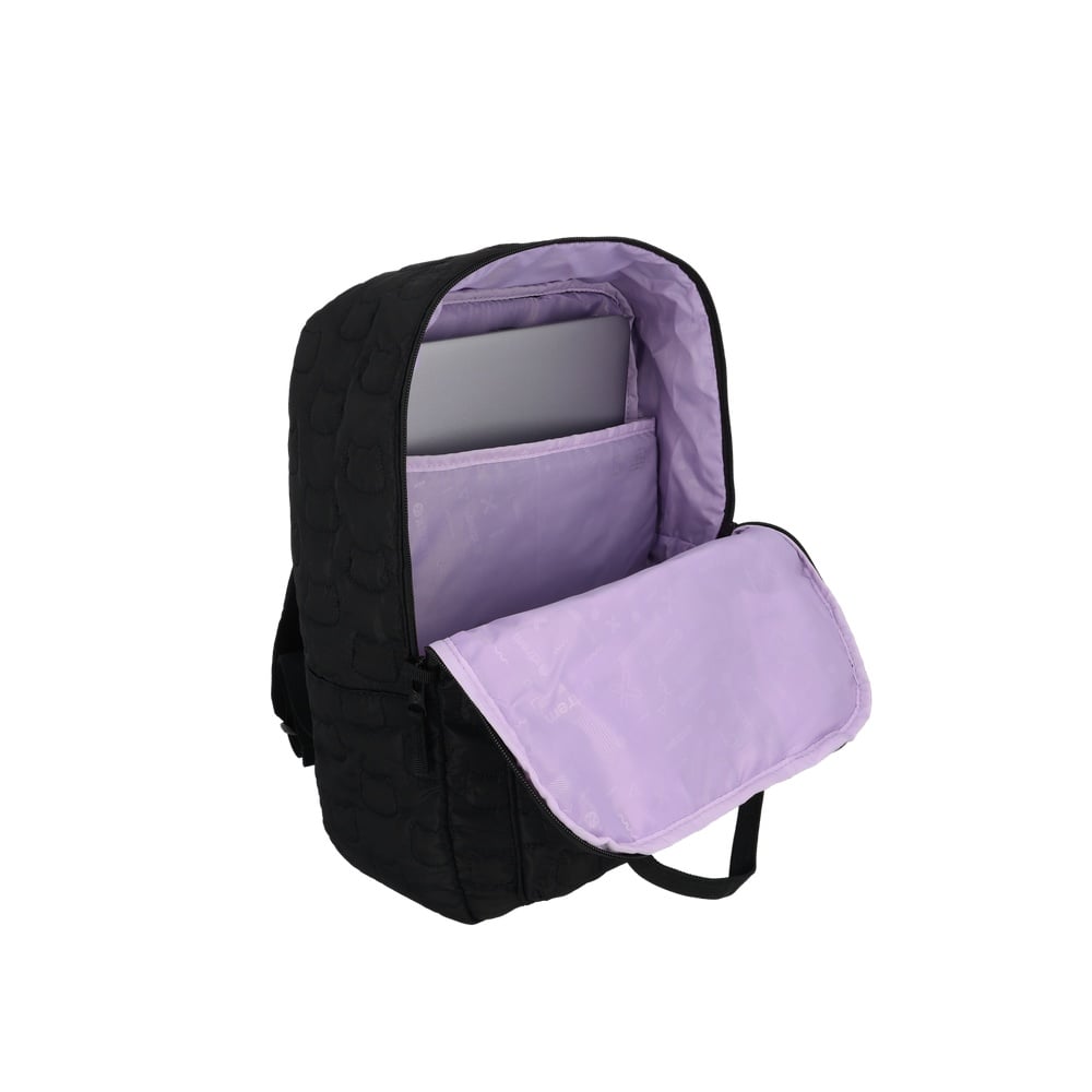 MOCHILA PORTALAPTOP LEIA XTREM 6XT 15' BLACK QUILT - 4