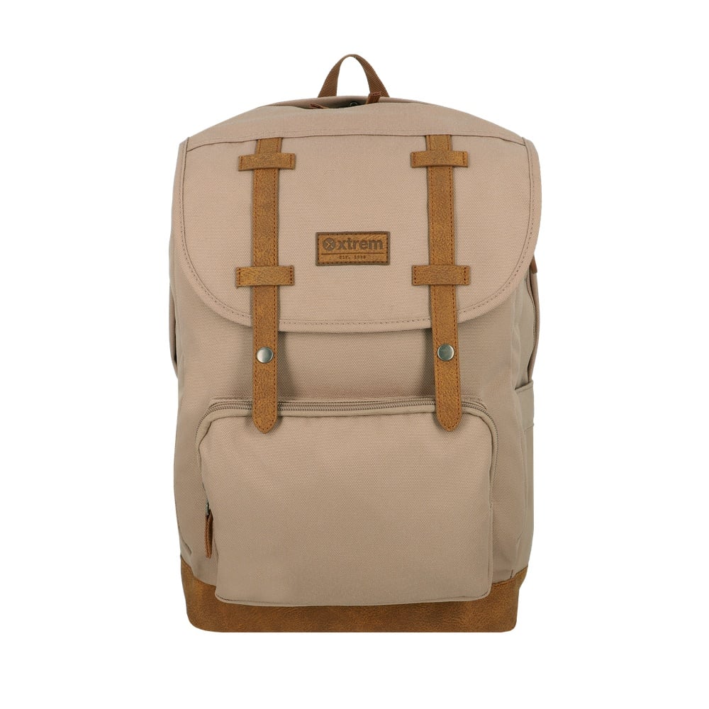 MOCHILA PORTALAPTOP STRAPS 2.0 6XT 16' SIMPLY TAUPE - 1