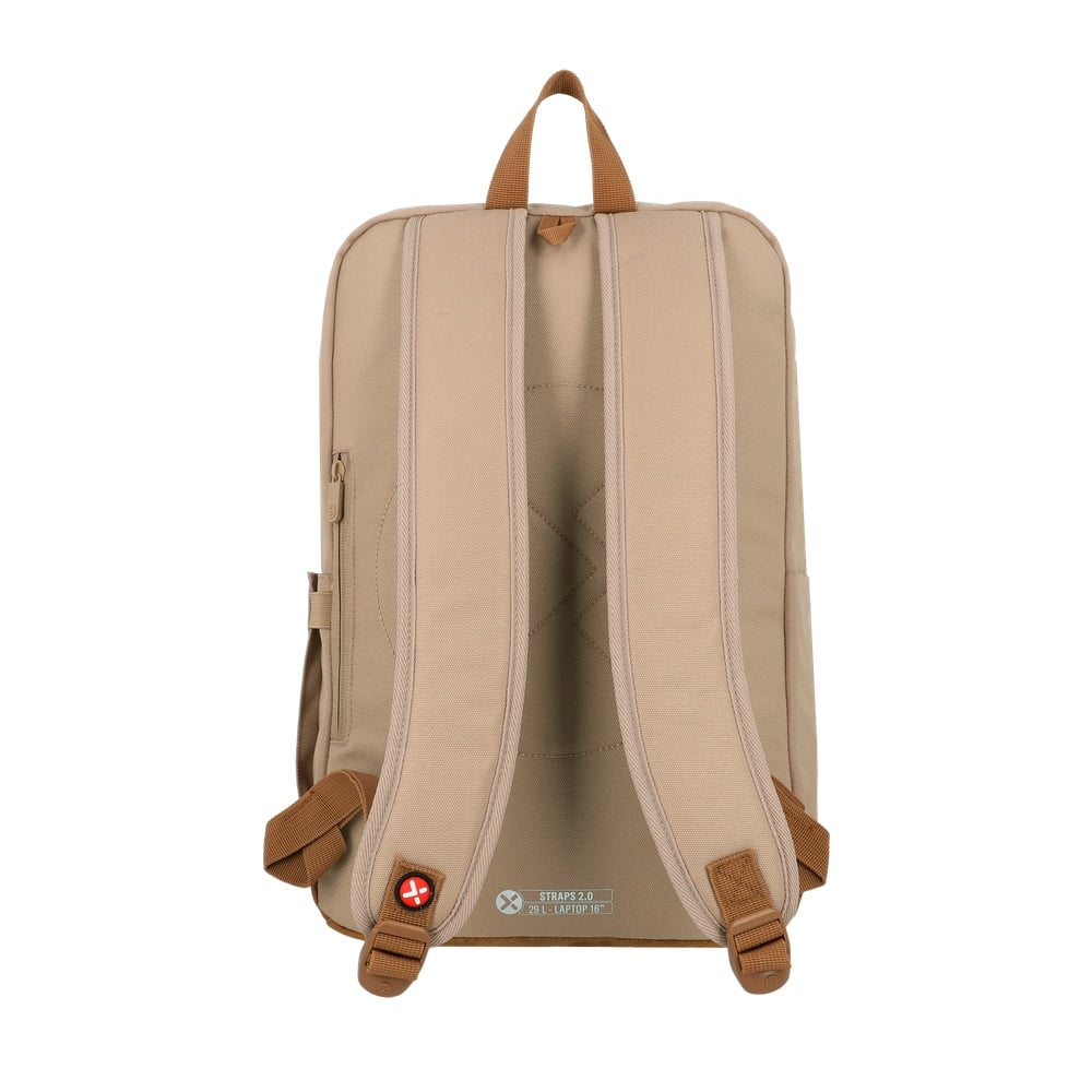MOCHILA PORTALAPTOP STRAPS 2.0 6XT 16' SIMPLY TAUPE - 3