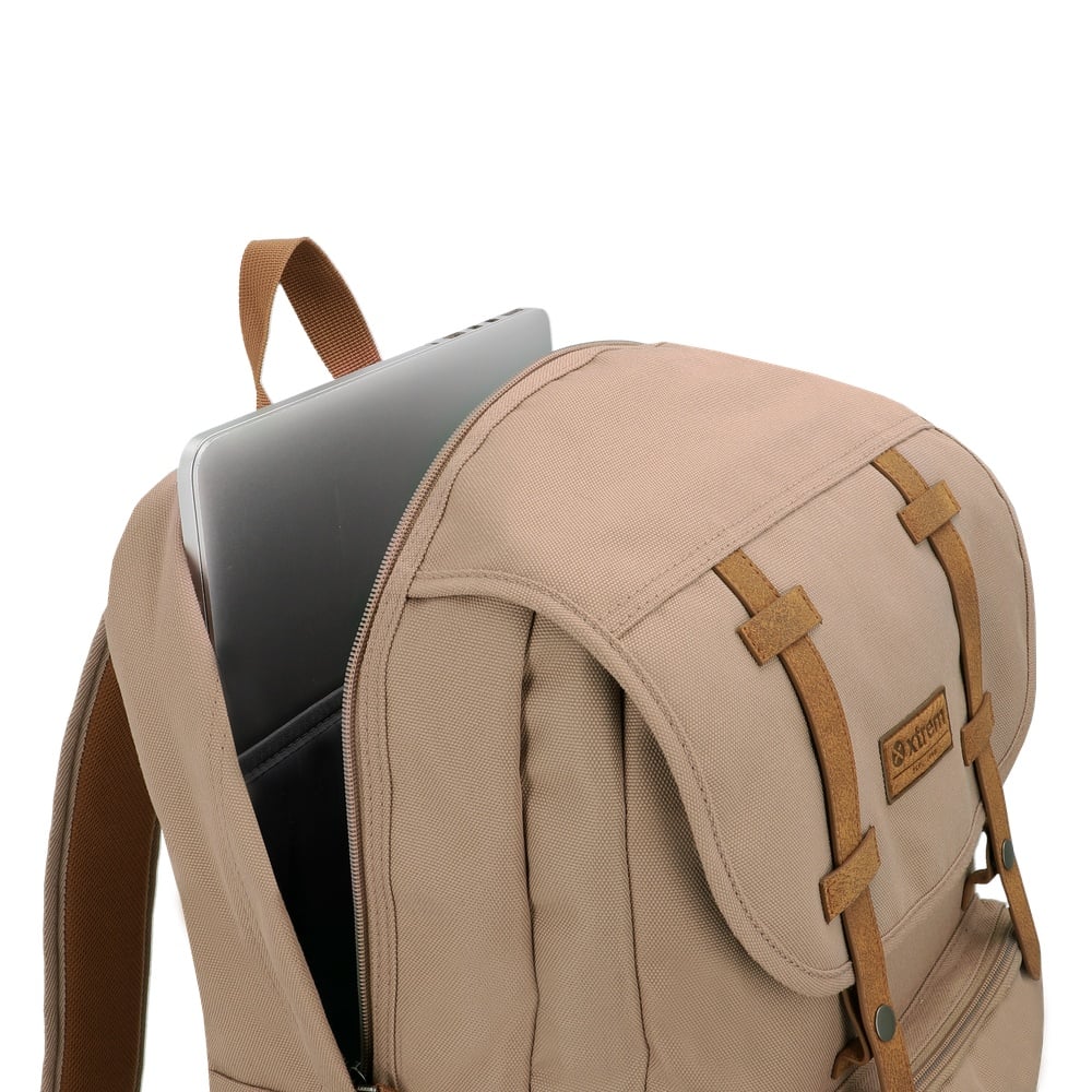 MOCHILA PORTALAPTOP STRAPS 2.0 6XT 16' SIMPLY TAUPE - 7