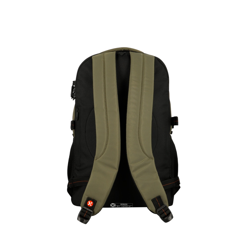 MOCHILA PORTALAPTOP DENVER XTREM 6XT 16' DARK OLIVE - 3