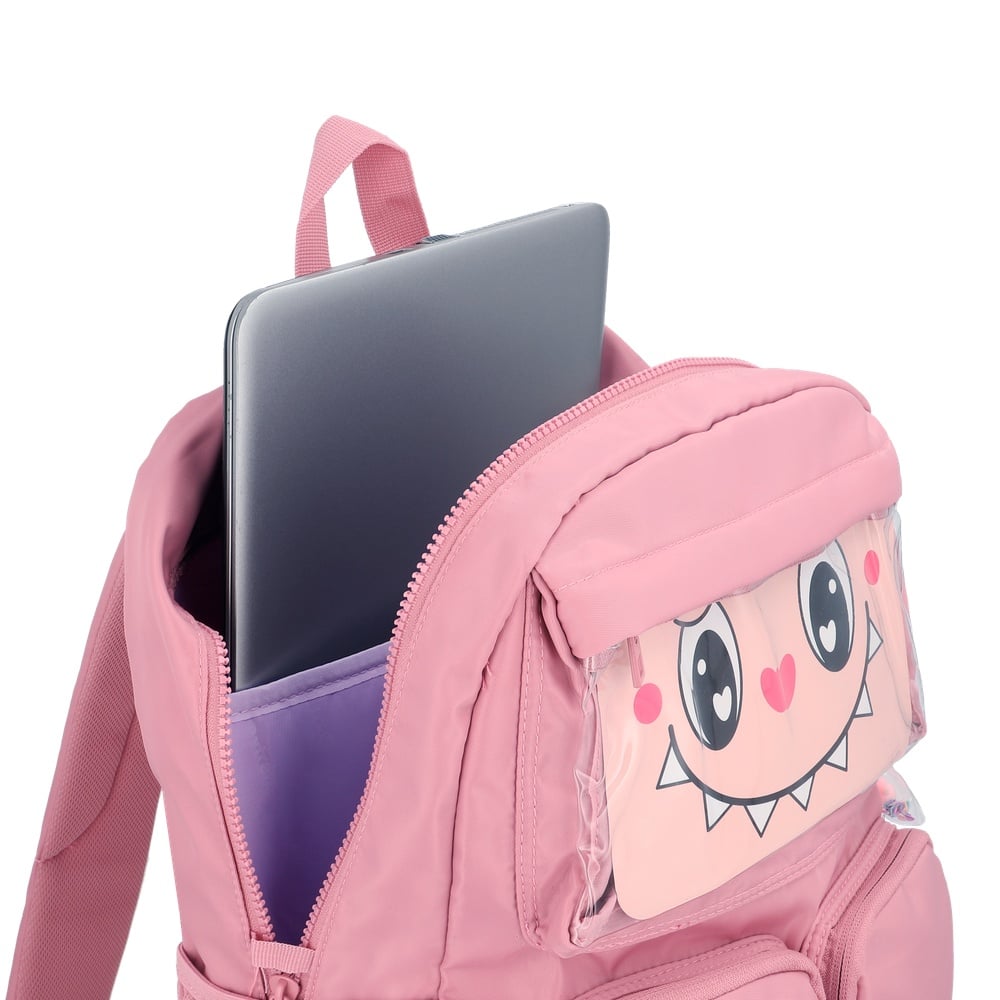 MOCHILA PORTALAPTOP QUEENS 6XT 15' PINK - 7
