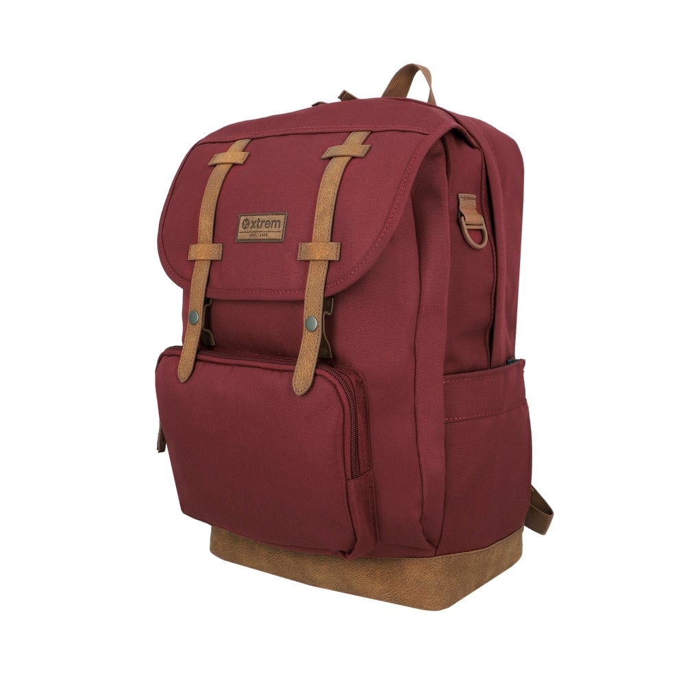 MOCHILA PORTALAPTOP STRAPS 2.0 6XT 16' WINE RED - 2