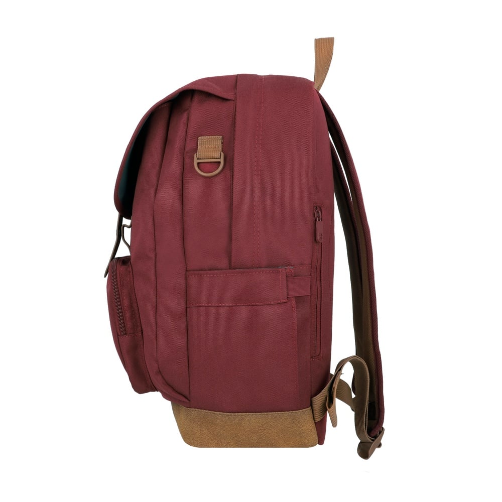 MOCHILA PORTALAPTOP STRAPS 2.0 6XT 16' WINE RED - 5