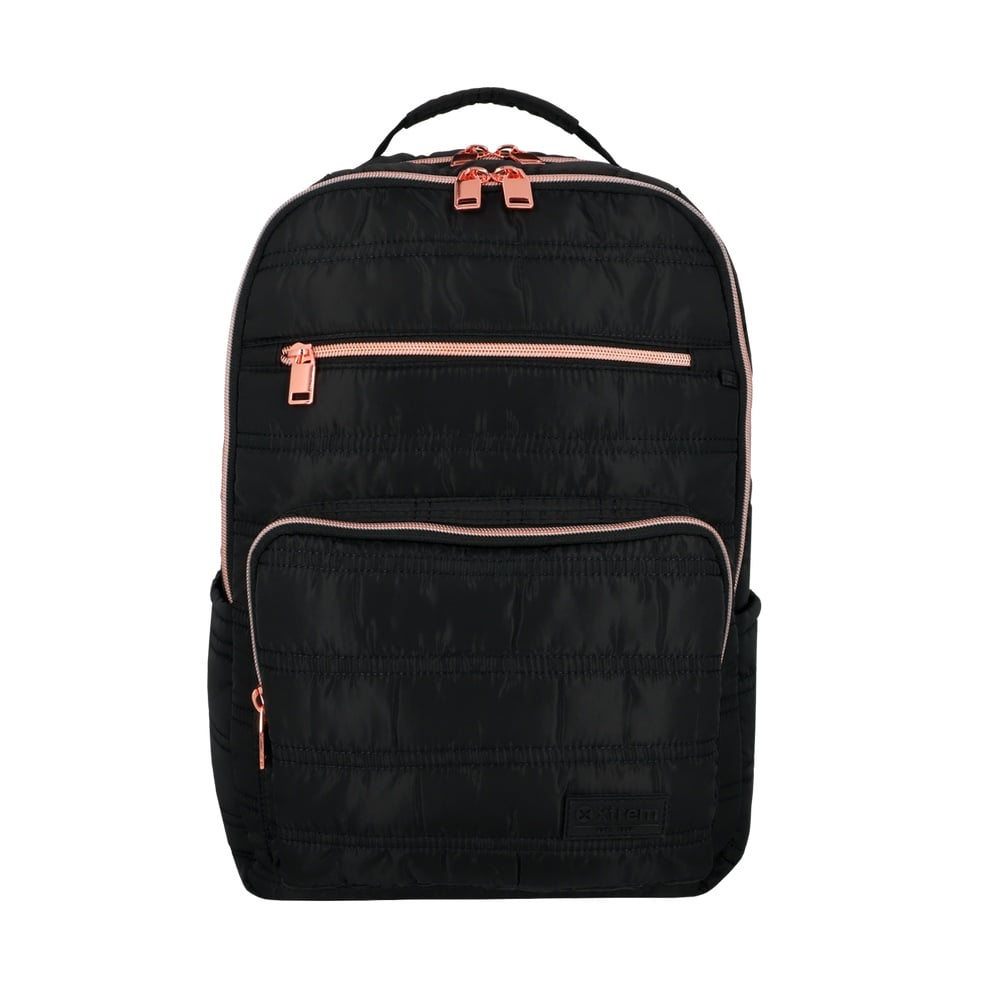 MOCHILA PORTALAPTOP NEBRASKA 6XT 16' BLACK/ROSE GOLD - 1