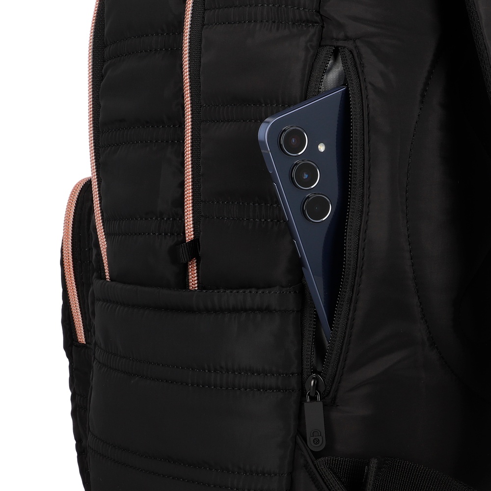 MOCHILA PORTALAPTOP NEBRASKA 6XT 16' BLACK/ROSE GOLD - 8