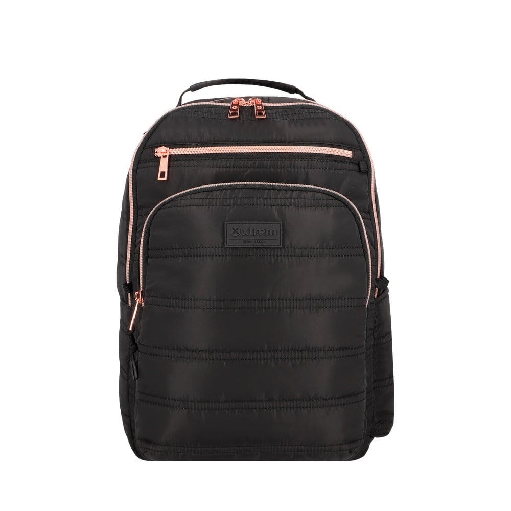 MOCHILA PORTALAPTOP VERMONT 6XT 15' BLACK/ROSE GOLD - 1
